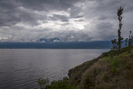 云南大理苍山洱海风光