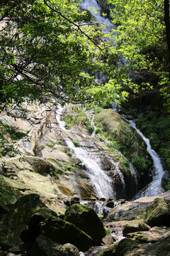 中国池州百丈崖风景区