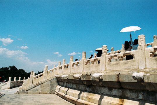 北京天坛祈年殿栏杆