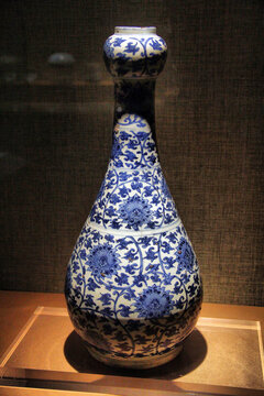 清代青花瓷瓷瓶