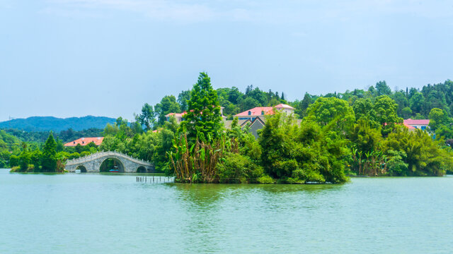 印山湖水景