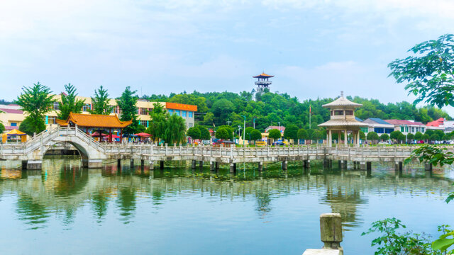 印山湖水景