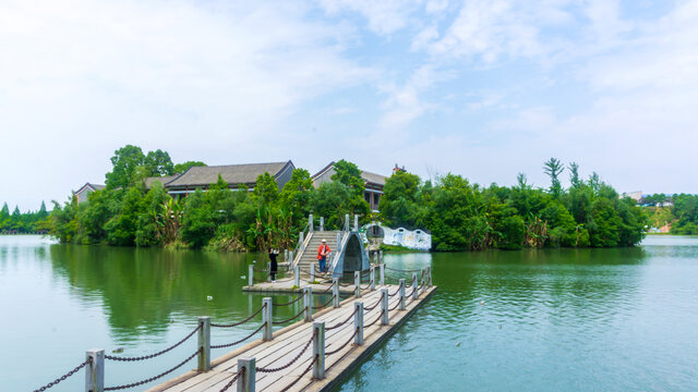 印山湖水水景