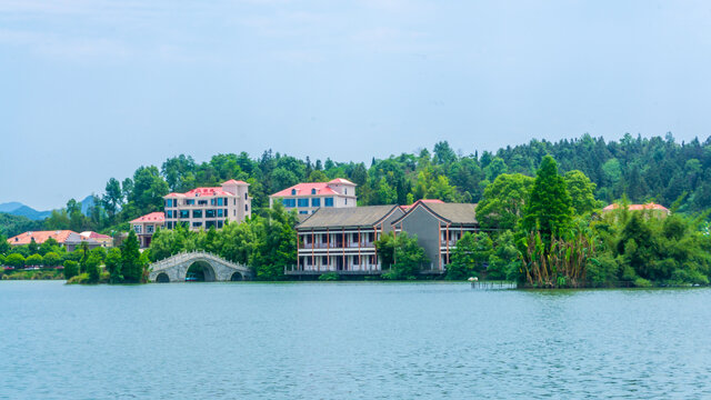 印山湖水水景