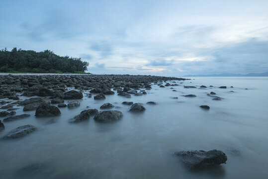 海边涂滩