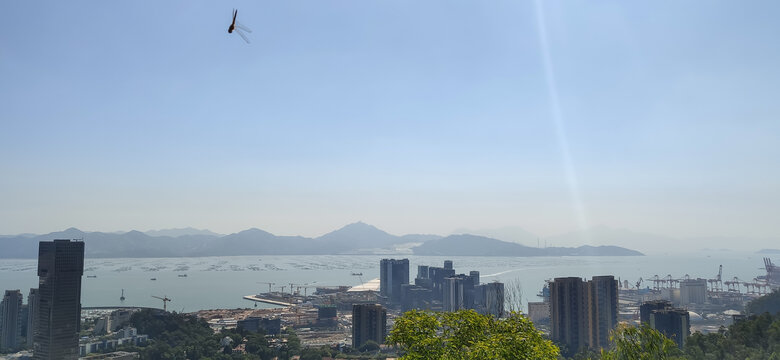 深圳大南山公园山顶景色