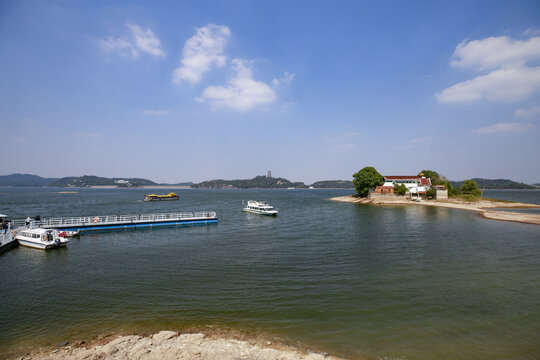 中国安徽万佛湖风景区