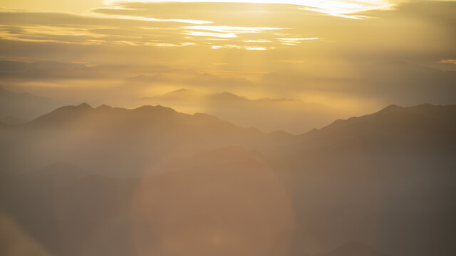 黄山日出