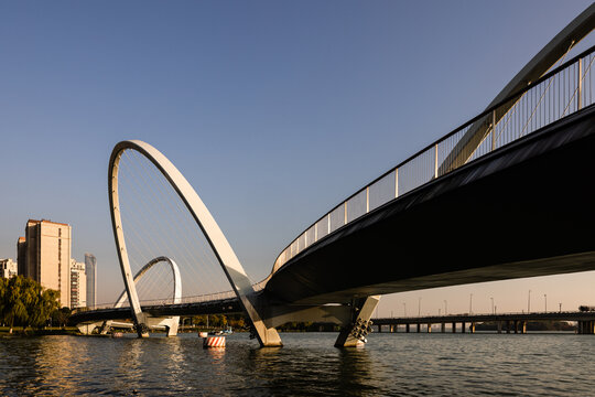 金鸡湖玲珑桥