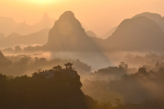 广西柳州龙潭公园风景