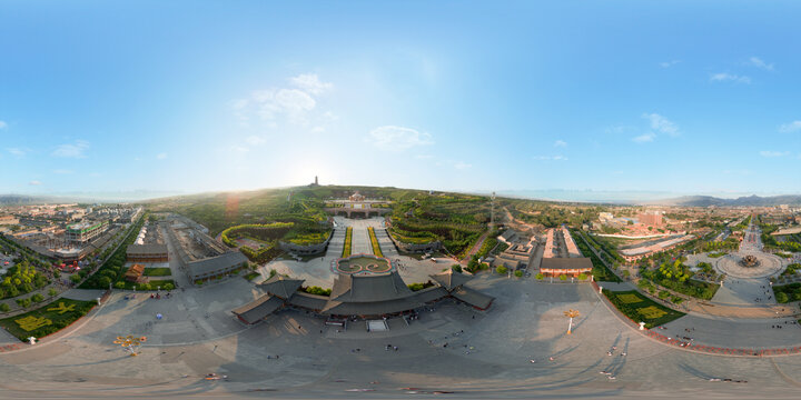 憨山旅游景区全景图虚拟景区