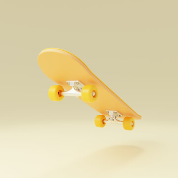 潮流个性时尚滑板车滑行板3D