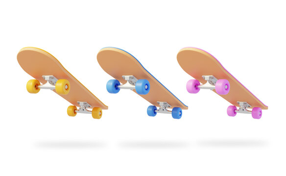 潮流个性户外滑板车滑行板3D