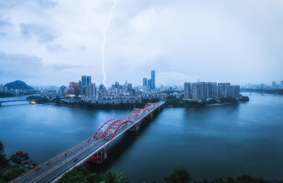 广西柳州全景