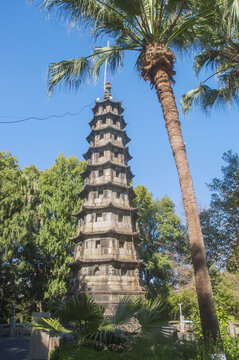 古田吉祥塔风景