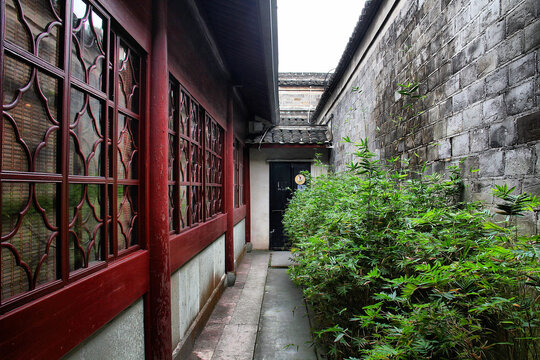 宁波中式庭院建筑