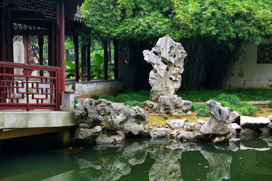 中式园林太湖石