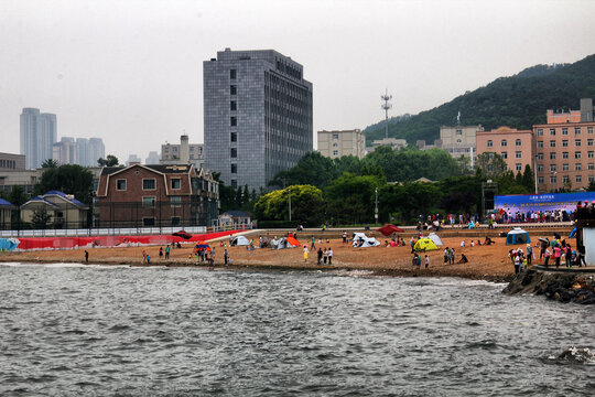 大连黑石礁海滩