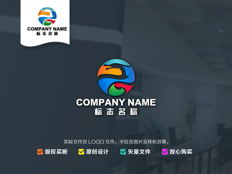 龙logo