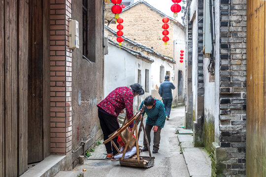 义乌倍磊南街小商贩乡村生活