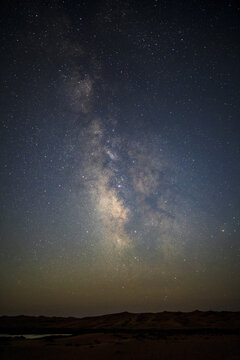 沙漠里的星空