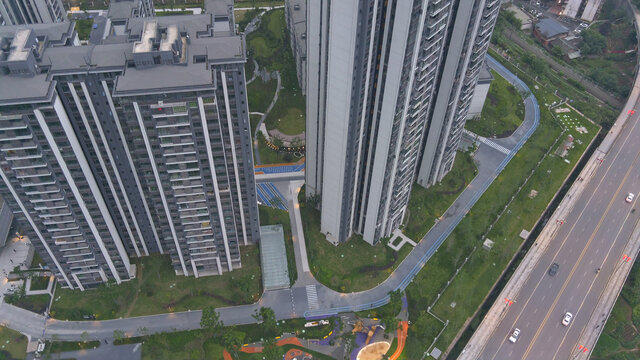 航拍大桥