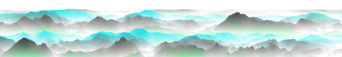 水墨山水画