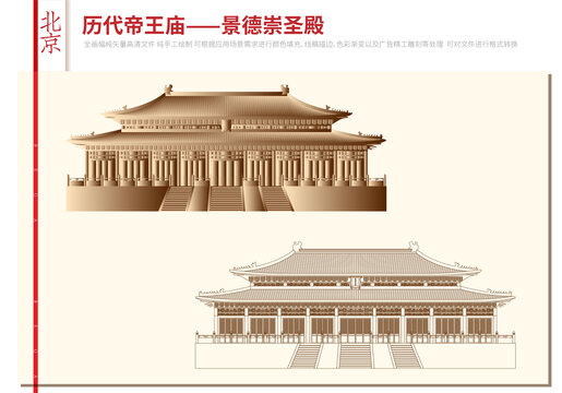 北京历代帝王庙景德崇圣殿