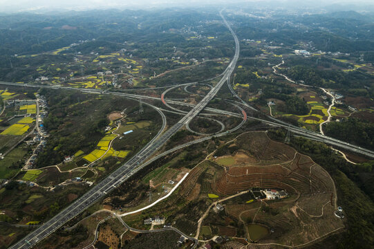 宜岳高速公路航拍