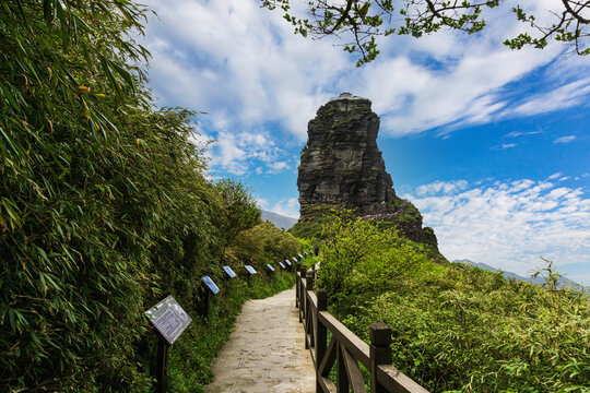 中国贵州梵净山风光