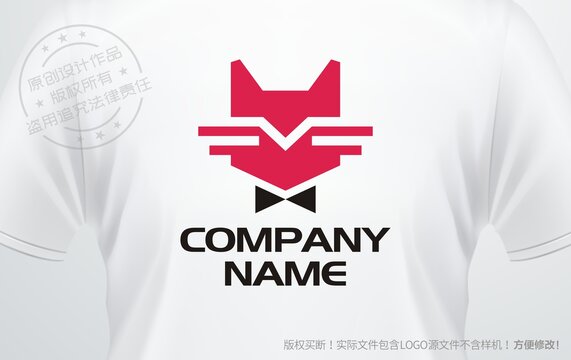 猫先生logo猫标志