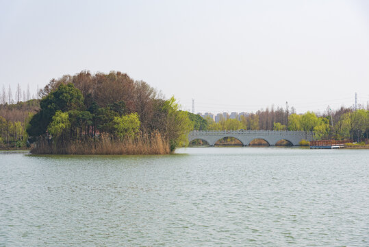 湖景