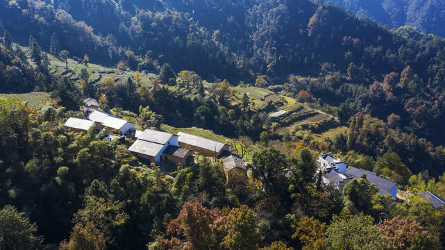 徽州山村风光