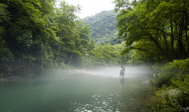 山涧小溪