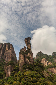 中国江西上饶三清山风光