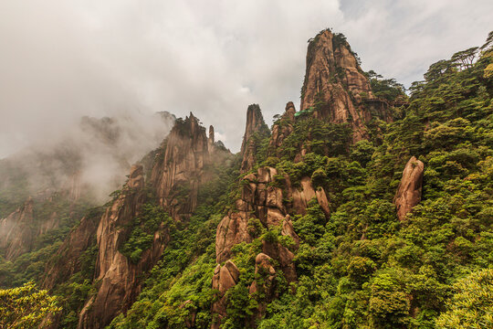 中国江西上饶三清山风光