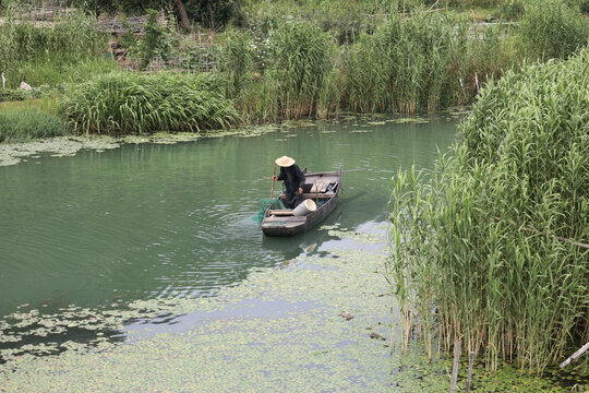 太湖渔民