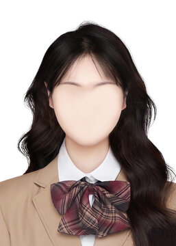 韩式证件照换脸模板