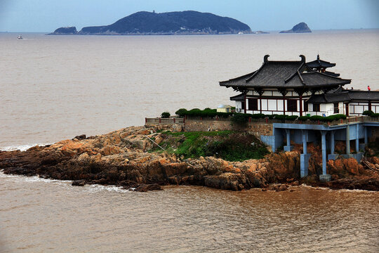 普陀山海岸建筑