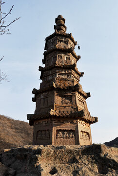 河北宣化柏林寺多宝佛塔