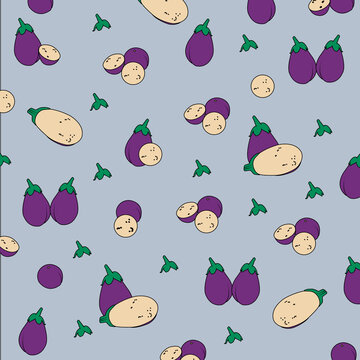 紫色茄子底纹贴图