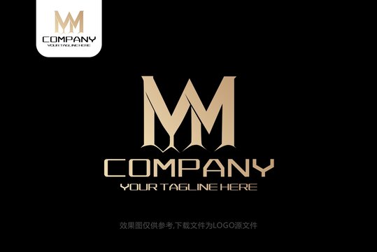 M字母科技IT电器LOGO