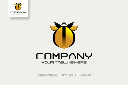 蜜蜂蜂蜜蜂浆蜂巢LOGO