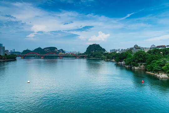 广西柳州柳江风景