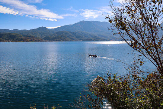 中国云南泸沽湖风景区