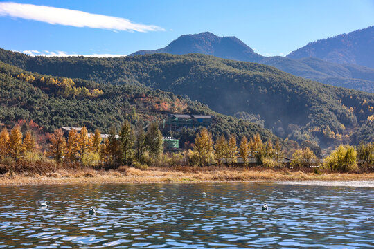 中国云南泸沽湖风景区