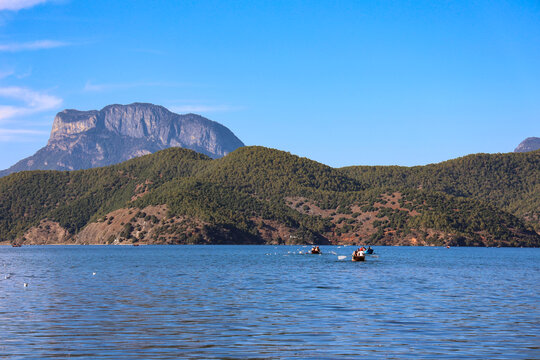 中国云南泸沽湖风景区