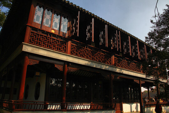 虎丘山中式建筑