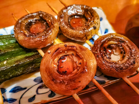 日式烤口蘑