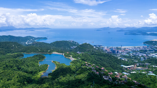 山海深圳梅沙湾风光